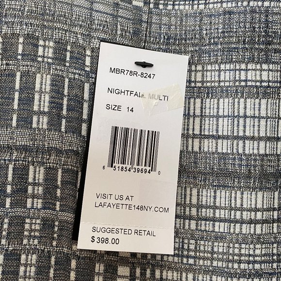 NEW lafayette 148 multi color sleeveless top - Picture 3 of 4